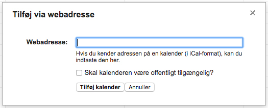 Hvordan synkroniserer jeg kalenderen med min egen? Hvordan synkroniserer jeg kalenderen med min egen?